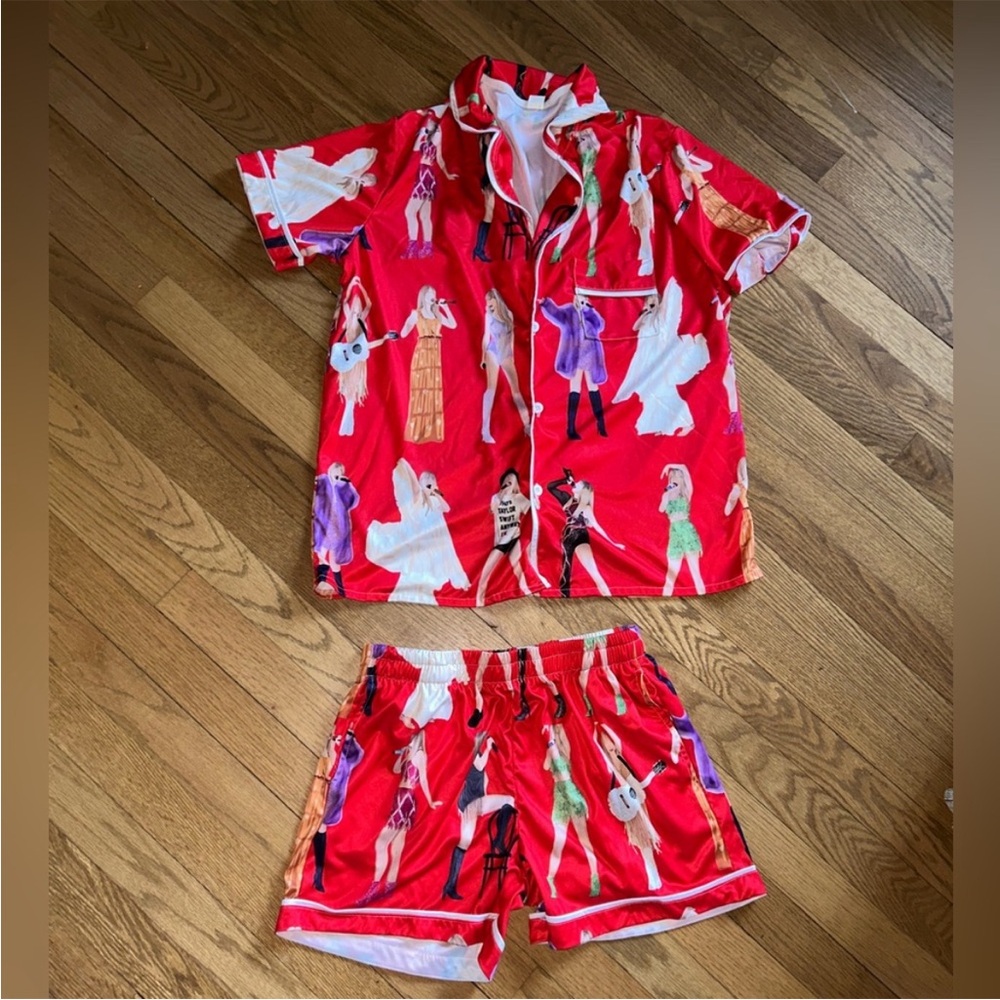 Taylor Swift eras tour pajamas set